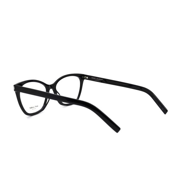 SAINT LAURENT SL 287 SLIM BLACK AUTHENTIC EYEGLASSES FRAME - Picture 6 of 14